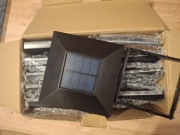 Lampki solarne na słupki ogrodzeniowe