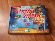 DEMART puzzle Państwa Świata 200 elementów 