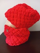 Komplet czapka +komin