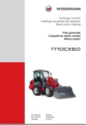 Katalog części Weidemann 1770 CX 50 