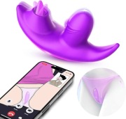 Wibrator dla kobiet do łechtaczki na aplikację