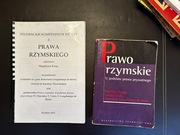 Zestaw Prawo rzymskie Dajczak Giaro Lanchaps de Berier + Skrypt Leny UJ 
