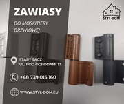 Zawias do moskitiery drzwiowej