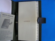 Włoski wizytownik notatnik.