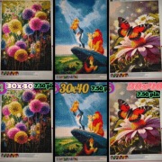 Gotowe Obrazy / Hafty Diamentowe 30x40 3szt ( v2 ) 