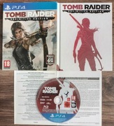 Tomb Raider Definitive Edition na PS4. Komplet z artbook. Unikat 
