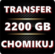 CHOMIKUJ TRANSFER 2200 GB BEZTERMINOWO 
