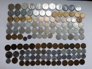 Włochy Austria monety zestaw 