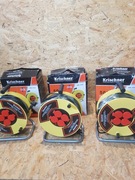 PRZEDŁUŻACZ BĘBNOWY OGRODOWY 50M 3x2,5mm KLAPKI 