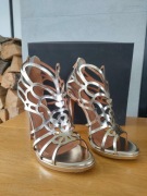 Złote buty KAZAR  sandały rozmiar 39