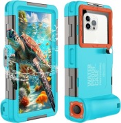 Wodoszczelne etui na telefon komórkowy, do nurkowania 15 m (4,7″ - 6,9″)