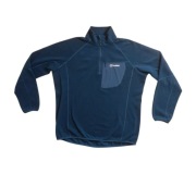 Berghaus half ZIP polar męski granatowy z kieszonką na zamek na piersi XXL