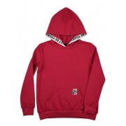 Bluza kangurka dziecięca czerwona rozm. 152