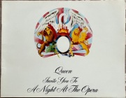 A Night At The Opera program koncertowy UK M