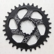 DECKAS GXP SRAM 32T zębatka narrow wide, GX SX, offset 3mm, okrągła czarna 