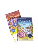 Książka o Śpiącej Królewnie i Historii Czekolady + 2 PŁYTY CD 