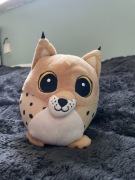 Urocza pluszowa maskotka Ryś / Lampart Super miękka przytulanka