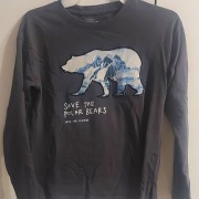 bluzka z dlugim rekawem rozm 146