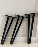 Czarne Nogi metalowe! Noga loft 40cm,Stolik kawowy