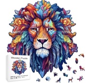 Drewniane puzzle edukacyjne NOWE 