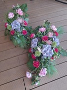 Stroik, wiązanka komplet kompozycja na cmentarz