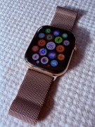Apple Watch Series 10 Gold Titanium 46 + Gold Milanese Loop + extra pasek