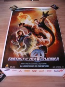 FANTASTYCZNA CZWÓRKA 4 FANTASTIC FOUR Marvel DC Comics Plakat 120x180 cm