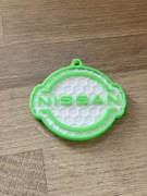 Brelok 3d Nissan motoryzacyjny gadżet, idealny prezent