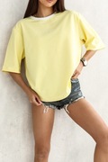 T-shirt damski Basic oversize PRINT NADRUK  Polska marka 