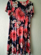 Sukienka letnia elastyczna 44/46( z metki 48)