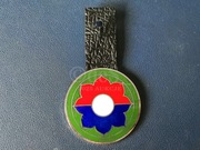 US Army 9th Infantry Division Pocket Hanger - Vietnam
