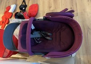 Kompletny zestaw Wózek stokke Crusi spacerowy fotelik 3 w 1 plus dodatki