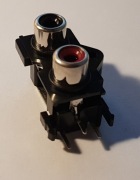 Podwójne gniazda RCA (CINCH) do druku