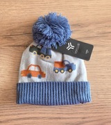 Czapka dla chłopca samochodzik roz. 42-44