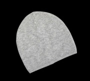 Reserved czapka ze złotymi cekinami jasnoszara wiskoza jak NOWA