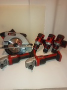 Narzędzia Einhell 18 V piła tarczowa, wkrętarki, szlifierki 