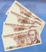100 zł 4 sztuki - okazja 
