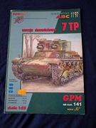 Model kartonowy GPM 7tp dwuwieżowy