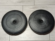 Zestaw 2x15 kg obciążeń winylowych Gorilla Sports – nowa jakość w domu