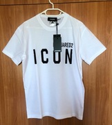 NOWY męski t-shirt Dsquared2 ICON rozm.L slim fit