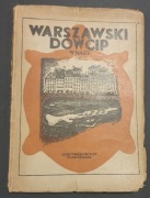 Warszawski dowcip 1939–1944, I wyd. 1946, ilustr Buczkowski, Uniechowski