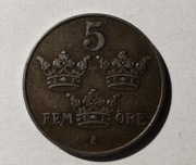 Szwecja 5 ore, 1950 r. (S40)