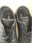 Trampki Converse 38 skórzane czarne 24cm