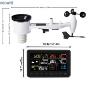 ECOWITT WS2910 Stacja pogodowa z czujnikiem zewnętrznym