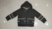 Bluza Sweter Cherokee 110 cm 4-5 Lat Rozpinana Szara
