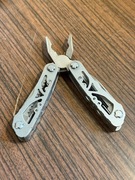 Multitool HUSKY stalowy składany nóż kombinerki scyzoryk
