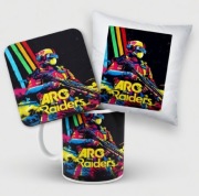 ARC RAIDERS gra schooter prezent dla gracza gadzet zestaw kubek poduszka po