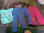 Paka ubrań dla dziewczynki rozm 110