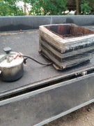 Parowa topiarka do wosku pszczelego