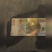 Banknot 500zł 